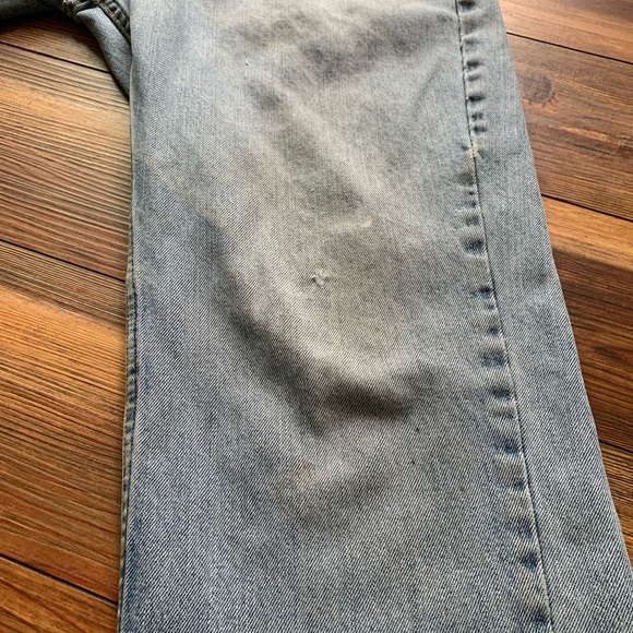 🔥 Vintage Y2K Steve & Barry’s Blue Denim Jeans – Men’s 30x32 🔥 - Picture 9 of 12